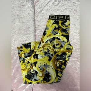 Authentic Versace Toddler Girl Leggings Size 36 months (3 years)